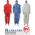 Protective clothing asbestos disposal coveralls
